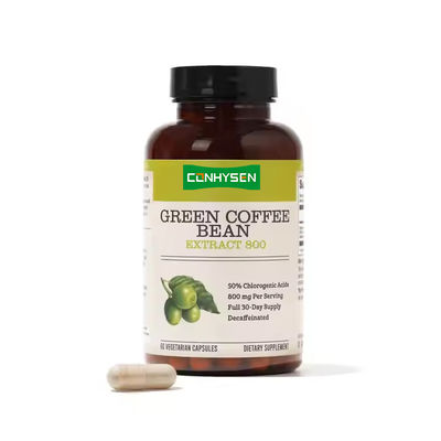 Green Coffee Bean Extract Capsules Boost Metabolisme Kesehatan Umum Logo Pribadi