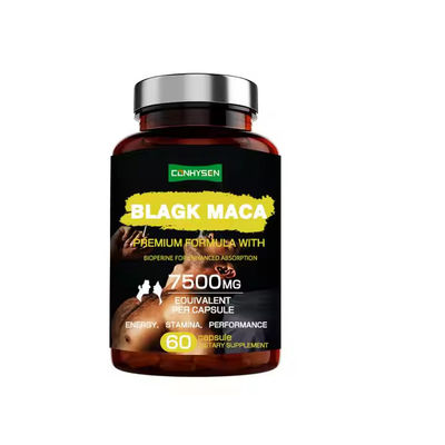 Private Label Black Maca Root Capsules Meningkatkan Libido Untuk Kinerja Pria