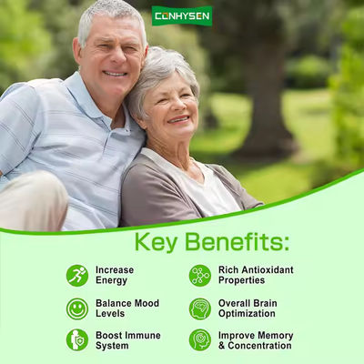 Ashwagandha Ginkgo Biloba Gummies Mendukung Optimasi Otak Secara Umum Suplemen Herbal