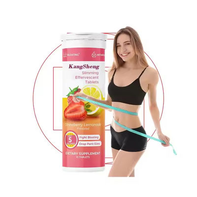 Perangi Kembung Suplemen Penghilang Berat Badan Tablet Mendukung Berat Badan Sehat Kesehatan Pencernaan