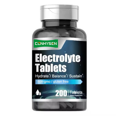 Label Pribadi Tablet Elektrolit Efervescent Untuk Keseimbangan Elektrolit Suplemen Sehari