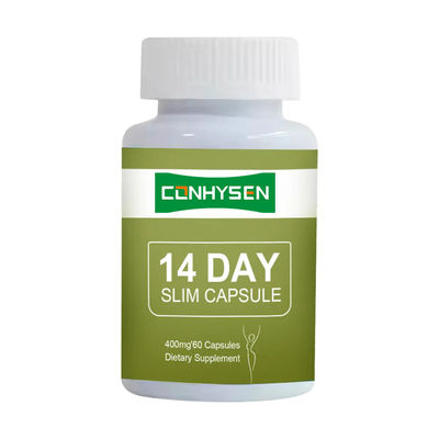 Label Pribadi Kapsul Penurunan Berat Badan 14 Hari Detox Perut Datar Cepat dengan Pil Garcinia Cambogia