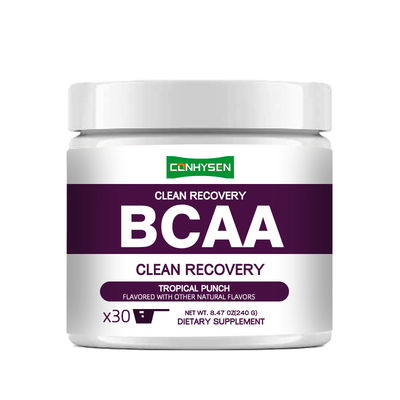 Custom Clean Recovery BCAA Powder 100% Vegan Tingkatkan Kinerja Kognitif Fungsi Otak