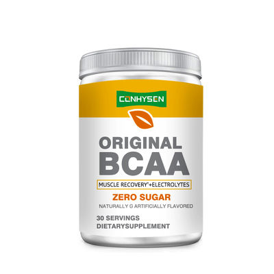Penyesuaian Original BCAA Powder 0 Gula Pemulihan Otot Elektrolit Dukungan