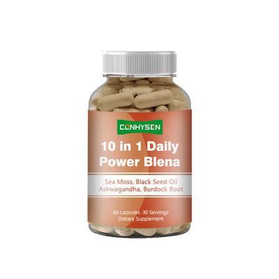 Kapsul Lumut Laut Blena Daily Power 10-In-1 Meningkatkan Keseimbangan Emosional Dengan Ashwagandha