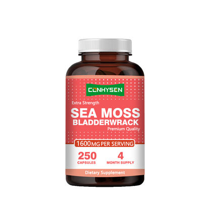 Grosir Custom Extra Strength Sea Moss Capsules Untuk Dukungan Umum Suplemen Diet