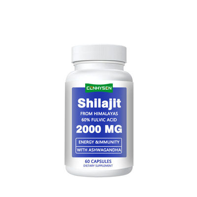 Kapsul Shilajit Himalaya 100% Alami Mendukung Energi Dan Fungsi Kekebalan