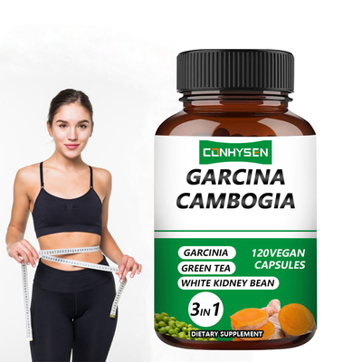 Kapsul Garcinia Cambogia 3-In-1 Kustomisasi Mendukung Kekuatan Dengan White Kidney Bean