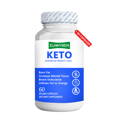 KETO Capsules Burn Fat Supplement Meningkatkan Ketahanan Dengan Campuran Keto Proprietary