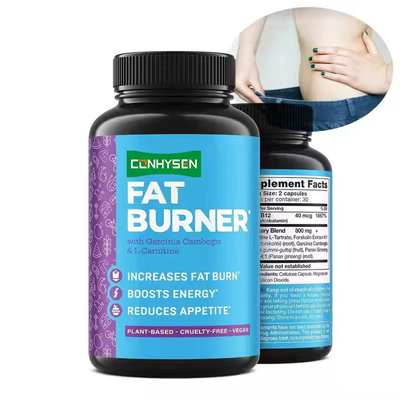 Premium Fat Burner Berbasis Tanaman dengan Garcinia Cambogia L-Carnitine Meningkatkan Metabolisme Kurangi nafsu makan Detox Energize