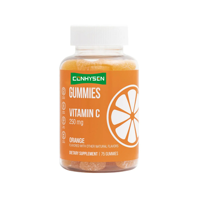 Suplemen Produk Perawatan Kesehatan Permainan Kunyah Vitamin C untuk Mencerahkan Kulit
