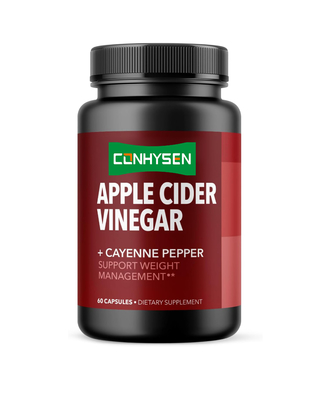 OEM Natural Chili Capsules Loss Weight dan Apple Cider Vinegar Capsules Dukungan Manajemen Berat Badan