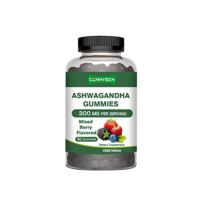 Ashwagandha Gummies dengan Ekstrak KSM-66 untuk Energi & Dukungan Tidur