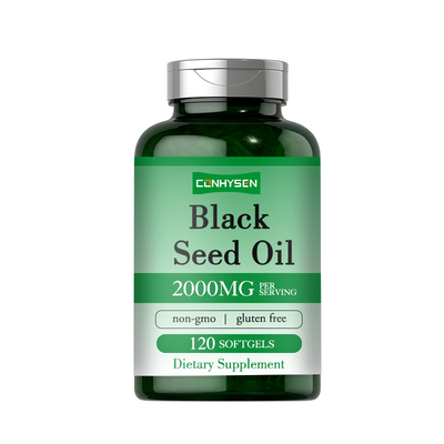 Pabrik Grosir Minyak Biji Hitam Softgels Antioksidan Kuat Custom