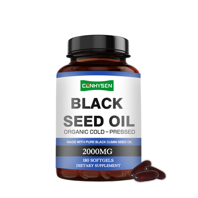 Softgel Minyak Biji HItam 500mg dengan Omega-3 6 9 untuk Kesehatan