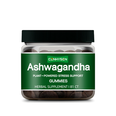 Harga Grosir Ashwagandha Gummies Mengurangi kelelahan meningkatkan vitalitas secara keseluruhan