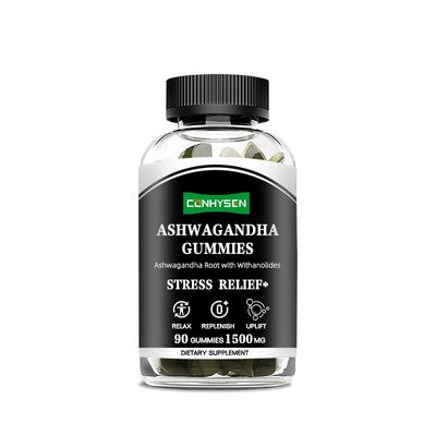 Ashwagandha Probiotic Gummies dengan Vitamin D2 60-Count
