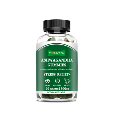Ashwagandha Probiotic Gummies 60ct Untuk Menghilangkan Stres