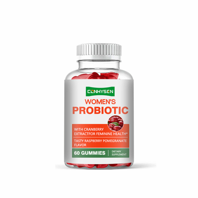 OEM/ODM Permen Kustom Probiotik Gummies Wanita Dukungan Kekebalan Tubuh dan Kesehatan Vagina