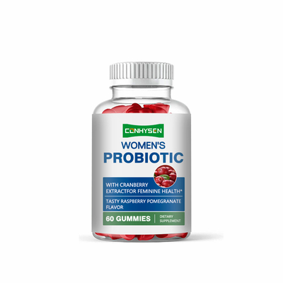 Custom Branded Wanita Probiotic Gummies Supplier Mengurangi Gas & Kembung