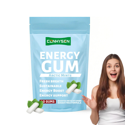 Supplier Energy Gum for Adults Mempromosikan Produksi Energi OEM/ODM Custom