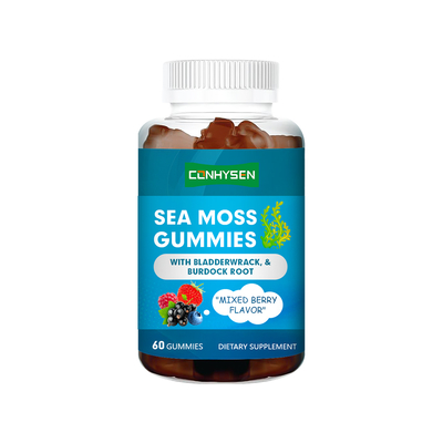 Sea Moss Gummies dengan Burdock Root Wholesale Custom Support Berat badan menurun