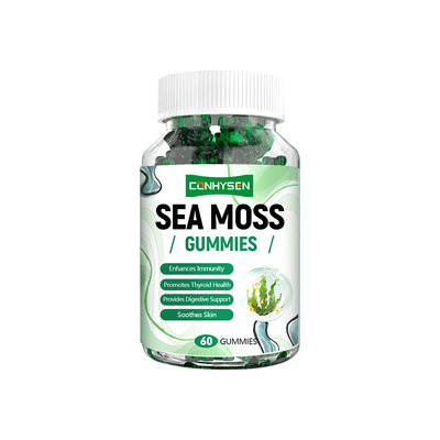 Pabrikan Custom Sea Moss Pektin Gummies Memberikan Dukungan Pencernaan