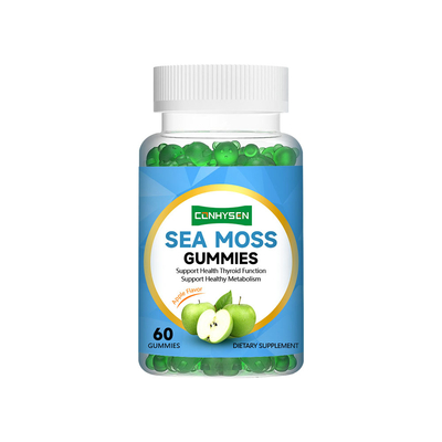 Grosir Permen Karet Sea Moss Kustom Rasa Apel Mendukung Metabolisme Sehat