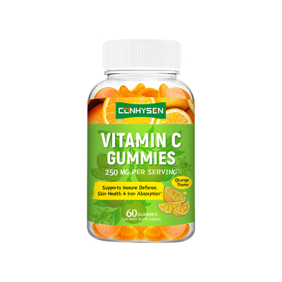 Permen Karet Vitamin C Rasa Jeruk Alami Grosir Pabrik Dukungan Energi Jantung