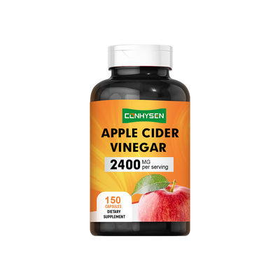 Premium Custom Apple Cider Vinegar Kapsul 2400mg Membantu Mengontrol nafsu makan Supplier