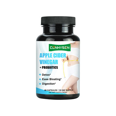 Bersihkan dan Detox Apple Cider Vinegar Kapsul dengan Probiotik Pabrik Grosir