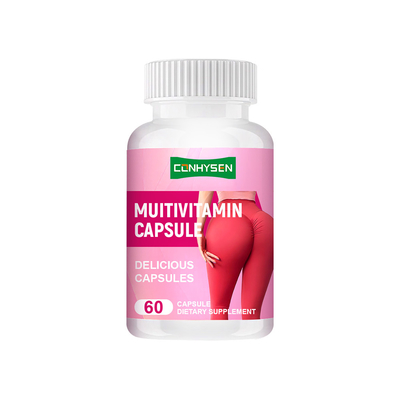 Kapsul Multivitamin Wanita Pemasok Premium Kustom Peningkatan Kurva Pinggul