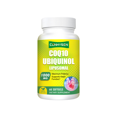 Grosir Custom COQ10 Ubiquinol Softgels Meningkatkan Kesehatan Imun Otak
