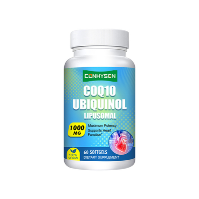 COQ10 Ubiquinol Softgels Label Khusus Meningkatkan Energi dan Vitalitas Pabrik