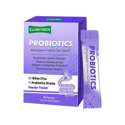 Pabrik Bubuk Probiotik Organik Tingkatkan Sistem Kekebalan Tubuh Merek Kustom