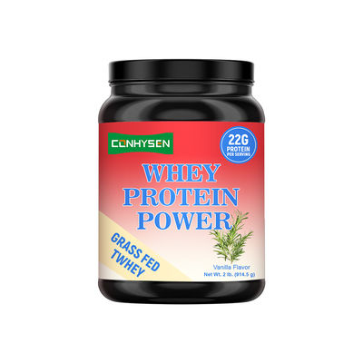 Whey Protein Power Grass Fed Tri Blend Protein Mendukung pertumbuhan otot Grosir Kustom