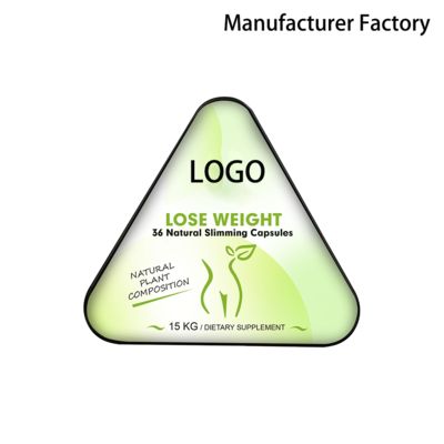 Kotak Besi Kapsul Pelangsing untuk Mendukung Penurunan Berat Badan dan Mendukung Kekebalan Tubuh OEM ODM