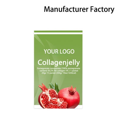 OEM ODM Produk Kecantikan Pemutih Kulit Vitamin C Glutathione Kolagen Jelly Stick