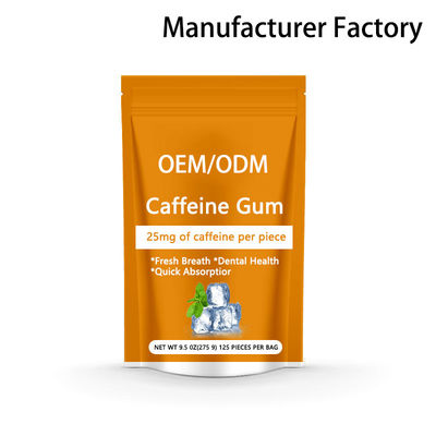 Chewing Gum Brain Health Focus Mint L-Theanine Focus and Energy Gum OEM