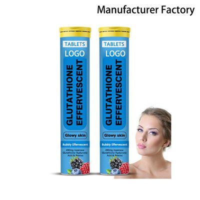 Collagen Effervescent Tablets Factory Best Recycles vitamins E Boosts skin hydration